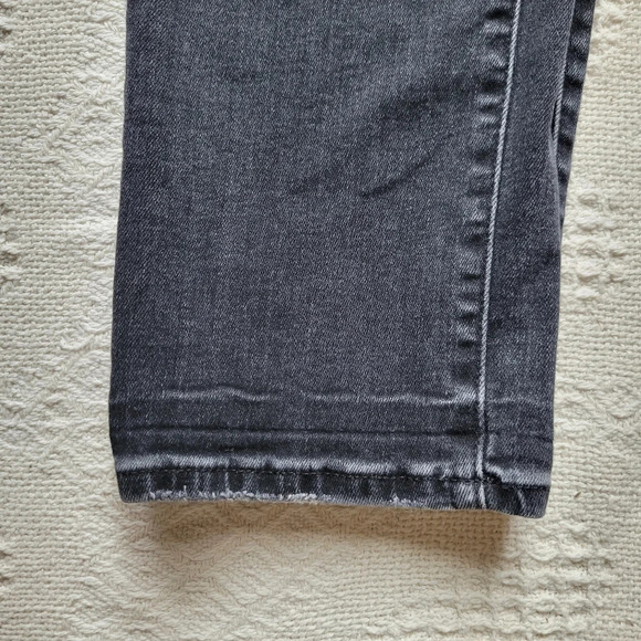 Madewell Cruiser Straight High Waisted Rise  Denim Jeans Vintage Faded Grey Wash - Picture 13 of 13